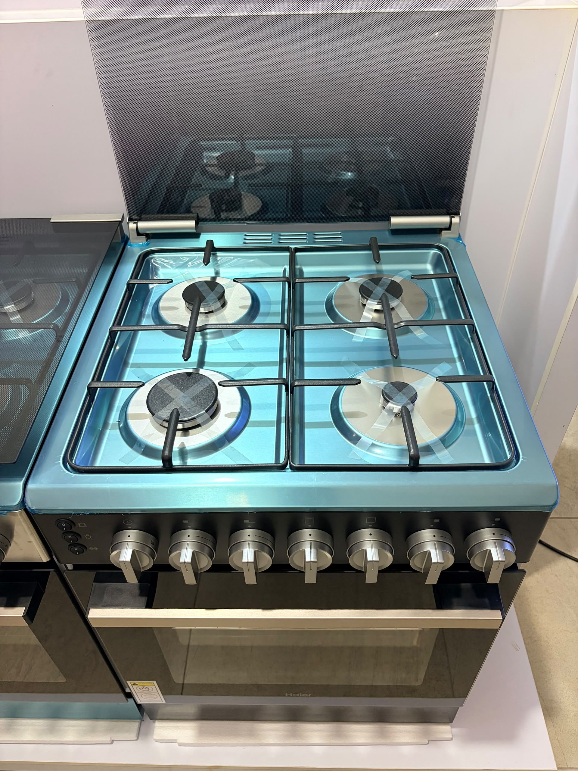 HAIER HRE6403CDRSS – 4 Gas & Electric Oven 60CM